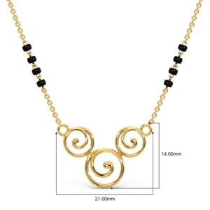 สร้อยคอรูปผีเสื้อสแตนเลสสตีลดีไซน์มินิมอลทอง 14K สไตล์อินโด-ตะวันตกสำหรับผู้หญิง - Product Image 2