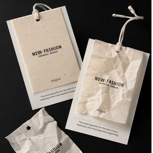 <span class=keywords><strong>Oem</strong></span>/ODM thân thiện với môi treo thẻ sang trọng giấy tái chế phụ kiện may mặc nhãn tùy chỉnh chuỗi quần áo treo thẻ - Product Image 6