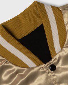 Vestes en Satin personnalisées pour hommes Baseball Satin Sports Team Jacket Whole Sale Rate 2025 Satin Jacket - Product Image 3