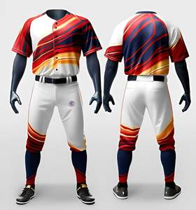 Dernière arrivée vente chaude uniforme de baseball nouveau style jeune uniforme de baseball au prix de gros - Product Image 5