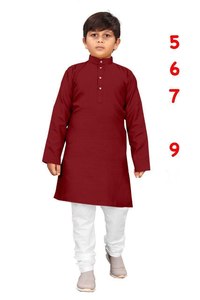 ชุดนอน Kurta สำหรับผู้ชายชุดธรรมดาสำหรับเด็ก - Product Image 5