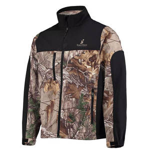 Veste Softshell résistante aux intempéries avec une construction flexible et un look raffiné Veste d'hiver Softshell de style élégant - Product Image 2