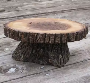 Nuevo Soporte Redondo para Tartas de Madera con Técnica Pulida para Decoración del Hogar y Fiestas, Herramienta Esencial para Tartas - Product Image 4