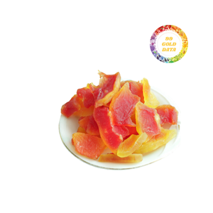 Deliciosa papaya seca masticable con cortes uniformes y colores vivos-Procedente de papayas tropicales cultivadas de calidad - Product Image 4