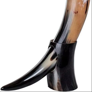 Venta al por mayor de vidrio de cuerno vikingo para beber, cuerno de vidrio de la mejor calidad, cuerno de alta venta, vaso para beber, Fiesta en la playa de HF CRAFTS - Product Image 1