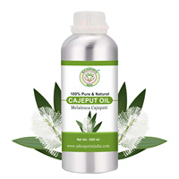 Approvisionnement en gros d'huile essentielle de Cajeput 100% pure en vrac pour l'industrie cosmétique, nouvelles arrivées