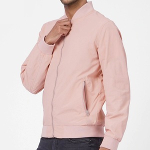 Mens <b>Zip</b> <b>Up</b> Bomber <b>Jacket</b> Casual Fashion Outerwear - Product Image 2
