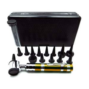 Hot Sale 14 Speculas Examination Set With Golden Handle ENT <b>Otoscope</b> Surgical Instruments Basis - Product Image 1