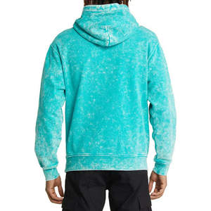 Acid Wash Hoodie Haute Qualité 100% Coton French Terry Hoodie High Street Washing Old Sweater Stone Washed Vintage Hoodie - Product Image 3