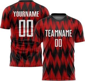 Uniforme de fútbol de poliéster 100% de último diseño, uniforme profesional para niños de nuevo estilo, Color sólido de calidad Premium a la venta - Product Image 2