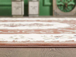 Alfombra turca de lujo hecha a máquina Laila Rose Rose Premium para sala de estar del fabricante de Gaziantep - Product Image 4