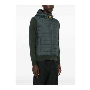 Chaqueta de invierno personalizada para hombre, chaqueta acolchada tejida informal con diseño de burbujas, patrones y decoraciones personalizados - Product Image 2