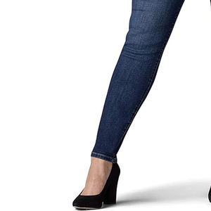 Pantalones Vaqueros de Mezclilla para Mujer de Alta Calidad, Transpirables, Ecológicos, Estilo Recto, Color Personalizado, Servicio OEM, Venta al Por Mayor - Product Image 6