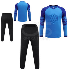 Uniforme rembourré de gardien de but à séchage rapide avec coupe ergonomique et pantalon long uniforme rembourré de gardien de but à coupe personnalisée - Product Image 6