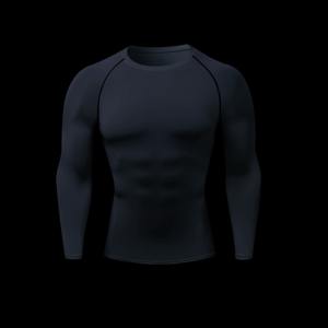 Unisex Quick Dry <b>Compression</b> Rash Guard Gym Fitness Tops Men's <b>Spring</b> Beach Sport Running Workout Tees Adult Sports Clothing - Product Image 2