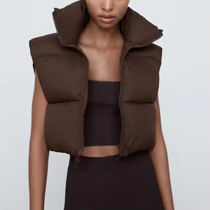 Chaqueta de Plumón Corta para Mujer, Nueva Colección de Invierno, Diseño Nuevo, Chaqueta de Moda Femenina de Alta Calidad, Chaqueta de Burbujas Personalizada - Product Image 4