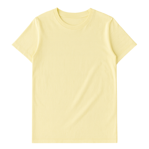 Camiseta de Manga Corta con Cuello Redondo para Mujer, 100% Algodón Orgánico de Lujo, Preencogido, Certificado GOTS, Ajuste Clásico, Suave y Premium - Product Image 1