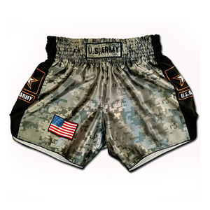 Pantalones cortos transpirables de Muay Thai de talla grande para mujeres y hombres boxeo MMA muay thai entrenamiento de talla grande pantalones cortos de boxeo - Product Image 5