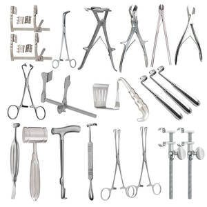 Juego completo de instrumentos para cesárea Herramientas quirúrgicas de acero inoxidable de primera calidad Juego de Cesárea general de ginecología - Product Image 1