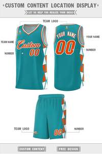 100% Polyester Sport chemises vêtements tissu respirant Sport porter basket-ball uniforme tissu hauts et Shorts basket-ball uniforme ensemble - Product Image 3