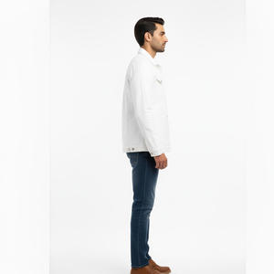 Veste utilitaire en toile pour hommes Manteau de travail d'extérieur en coton durable Fabricant d'équipement d'origine Conception de logo personnalisé Fournisseur de vêtements d'extérieur à la mode - Product Image 4
