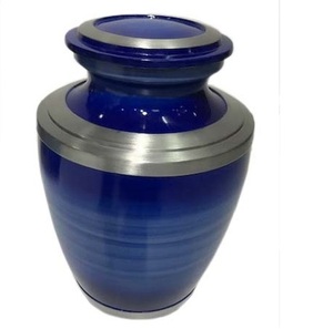 Limited Collection <b>Memorial</b> Piece Modern Handmade Eco-Friendly Aluminum Brass Tabletop <b>Vase</b> Cremation Urn Ashes Display Home - Product Image 3