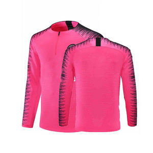 Sudadera de Fútbol Unisex de Club Europeo, Manga Larga, Primavera Otoño, Uniforme de Entrenamiento Deportivo, Camiseta de Fútbol Transpirable de Secado Rápido - Product Image 1