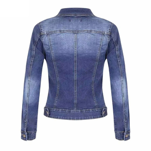 New stylish women <b>Lightweight</b> and durable <b>denim</b> <b>jacket</b> ideal for casual outings, offering both comfort and fashion. - Product Image 6