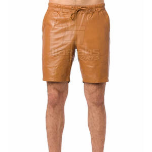 Design Your Own Logo <b>Men</b> <b>Leather</b> <b>Shorts</b> Quick Dry Breathable <b>Men</b> <b>Leather</b> <b>Shorts</b> Best Selling <b>Men</b> <b>Leather</b> <b>Shorts</b> - Product Image 4