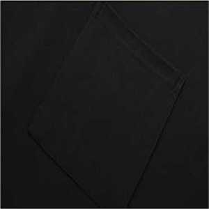 Conjunto de camiseta y pantalones cortos negros para hombre. Conjunto de verano completamente negro. Conjunto deportivo negro. Conjunto de dos piezas a juego para hombre. - Product Image 3