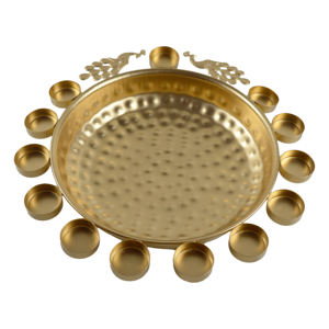 ชามตกแต่งสไตล์ทันสมัย ดีไซน์เคลือบสี สำหรับเครื่องครัว โต๊ะอาหาร ชามเสิร์ฟโลหะเหล็กดีไซน์ครบครัน - Product Image 6