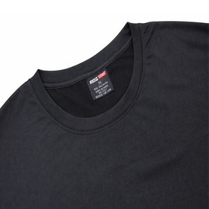 เสื้อยืดคอกลมแขนสั้นทรงปกติสำหรับผู้ชาย ผ้าโพลีเทคเจอร์เจอร์แบบคลาสสิก น้ำหนัก 180 กรัม เป็นมิตรต่อสิ่งแวดล้อม สีพื้น - Product Image 2