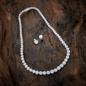 Collier en argent 92,5 plaqué or 14K et 18K avec diamant et perle, design tendance en forme de boule, pour cadeau de mariage, style religieux - Product Image 2