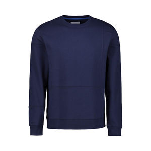 Sweat-shirts en polaire pour hommes avec logo personnalisé, polyester/coton, col rond, respirant, écologique, grande taille, service OEM - Product Image 2