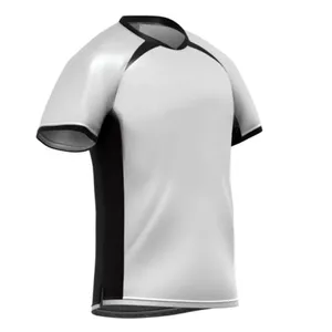 Venta al por mayor nuevo estilo transpirable Rugby fútbol desgaste logotipo personalizado impresión equipo uniformes con sublimación - Product Image 4