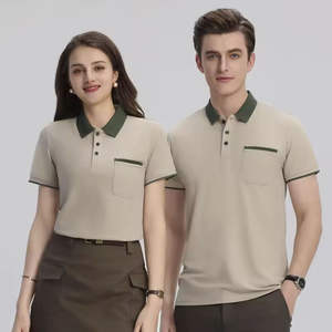 Polo de algodón y poliéster al por mayor, camiseta personalizada para hombre, camisetas polo bordadas personalizadas que absorben la humedad, lo último - Product Image 6