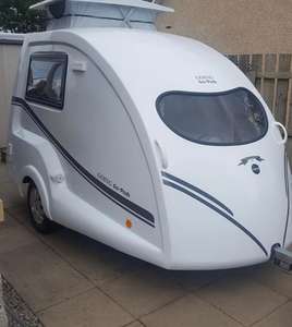 Mini Remolque de Campamento Tipo Lágrima, Ligero e Impermeable para 2 Personas. - Product Image 1