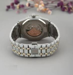 นาฬิกาสแตนเลสสตีลบลิง46มม. สำหรับผู้ชายหรูหราพร้อมช่องหน้าปัดกระจกแบรนด์ออกแบบได้ตามต้องการสำหรับงานธุรกิจ - Product Image 5