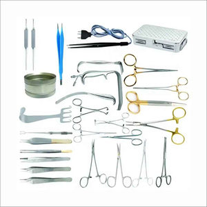 ชุดเครื่องมือผ่าตัดสแตนเลส38ชิ้นชุดเครื่องมือเสริมหน้าอกแบบแมนนวลสำหรับศัลยกรรมพลาสติก - Product Image 3