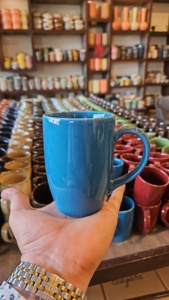 Tasse en céramique simple moderne 350ml tasse à café Boho minimaliste à la mode ferme verres terre ton tasse à thé pour un usage quotidien - Product Image 3