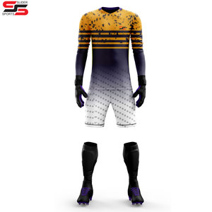 Uniforme de portero Conjunto de camiseta de portero de fútbol Camiseta de portero de fútbol Camisetas de portero para adultos y niños - Product Image 1