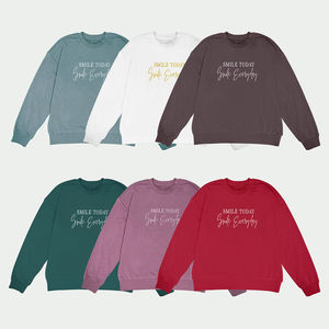 Alta calidad Simple liso mujer sudadera poliéster transpirable secado rápido mujer sudadera de gran tamaño Color sólido sudadera - Product Image 6