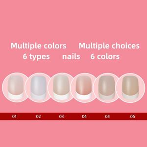 <span class=keywords><strong>Aillsa</strong></span> OEM 300 uds/15 tamaños prefabricados salón de uñas falsas Gel suave X puntas de capa cubierta completa puntas de uñas puntas francesas Prensa en uñas al por mayor - Product Image 3