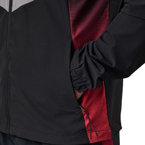 Veste coupe-vent noire légère, résistante à l'eau, pour la course à pied et l'entraînement en plein air, pour hommes et femmes, à porter toute l'année - Product Image 5