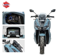 Scooter à essence HaoJun Adv 125cc 150cc, moto scooter à essence pour adultes, motos et scooters