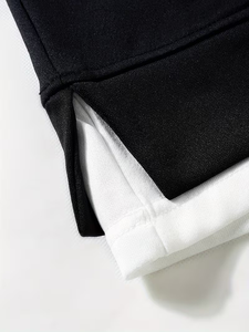 Pull-over décontracté pour homme, uni, teint en fil, 100% coton, coupe ample, col rond, écologique, automne-hiver, fabriqué au Bangladesh - Product Image 6