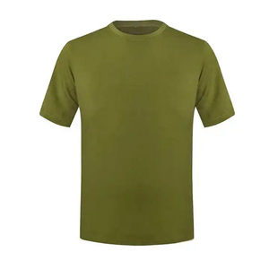 Unisex O-Neck <b>T</b>-<b>Shirts</b> 100% Cotton Bamboo Knitted Fabric <b>Long</b> <b>Length</b> OEM ODM Wholesale From Pakistan Men's Unisex <b>Shirt</b> - Product Image 1