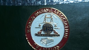 Custom Boxing Championship <b>Belt</b> With <b>Red</b> Leather Strap And Gold Plated Plate - Product Image 6