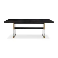 Table à manger |   Meubles en bois massif modernes pour 6 à 8 personnes |   Meubles de salle à manger formels contemporains
