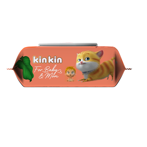 Kinkin 100% Lingettes Humides Naturelles pour Bébé 80 Pièces Lingettes Nettoyantes Non Tissées OEM/ODM Service de Gros pour Bébés - Product Image 6